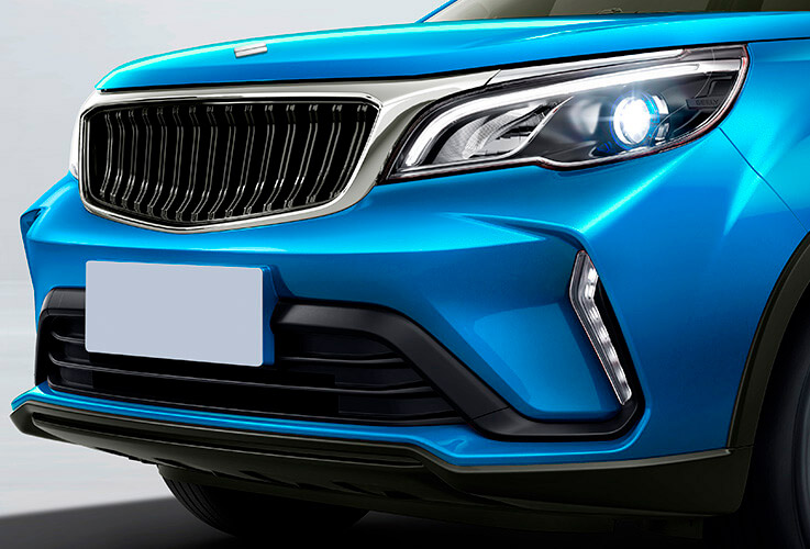 ЛИВЭН ИКС3ПРО Хромированная решетка радиатора